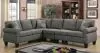 Furniture of America CM6329GY-SECT-VN Rhian - Sectional - Dark Gray