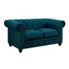 Furniture of America CM6269TL-LV-VN Stanford - Loveseat - Dark Teal