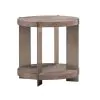 Liberty Furniture 754-OT1020 Liberty Furniture 754-OT1020 Harlow - Round End Table - Sandstone & Satin Nickel