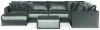Jackson Furniture Industries 2245/37/31/59/75/12-35 Jackson Furniture Industries 2245/37/31/59/75/12-35 Remington - 5 Piece Modular Sectional (LSF Chaise) And 1 Included Cocktail Ottoman - Pine