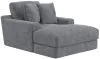Jackson Furniture Industries 344519-2062/28-2063/28 Jackson Furniture Industries 344519-2062/28-2063/28 Cozy - Chaise With USB - Gunmetal
