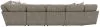 Jackson Furniture Industries 3145/73/59/31/92-28 Jackson Furniture Industries 3145/73/59/31/92-28 Turner - 5 Piece Sectional With LSF Cuddler - Mushroom