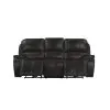 New Classic U093-30-CHG New Classic U093-30-CHG Brookings - Sofa With Dual Recliner - Charcoal