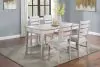 New Classic 40-D4129-D4C New Classic 40-D4129-D4C Echo - Dining Table And 4 Chairs - Driftwood