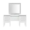 Liberty Furniture 781-BR35 Reflections - Vanity Desk - Pearl White & Rhinestone
