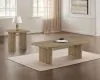 Coaster Fine Furniture 722858-S2 Adina - 2 Piece Wood Coffee Table Set - Distressed Light Brown