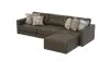 Jackson 3215/36/31/37/12-09 Siena - 4 Piece Modular Sectional With Cuddler Seat Cushions And Included Accent Pillows - Chocolate
