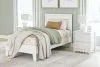 Ashley Furniture EB1810B1 Hallityn - Twin Panel Platform Bed - White