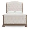 Ashley Furniture B944B2 Ashley Furniture B944B2 Ardenfield - Queen Upholstered Sleigh Bed - Light Brown
