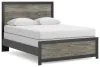 Ashley Furniture PCB1118B4 Ashley Furniture PCB1118B4 Broachmyn - Queen Panel Bed - Black / Gray