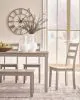 Ashley Furniture PCD403-325 Harperfeld - Dining Room Table Set (Set of 6) - Natural / Gray