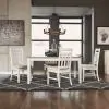 Liberty Furniture 171-CD-5RLS Liberty Furniture 171-CD-5RLS Summerville - 5 Piece Rectangular Table Set - Soft White Wash / Wirebrushed Gray