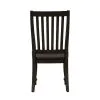 Liberty Furniture 879-C1500S Harvest Home - Slat Back Side Chair - Chalkboard