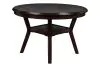 New Classic D1701-50S New Classic D1701-50S Gia - 5 Piece Round Dining Set - Ebony