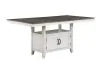 New Classic 40-7522-CT Richland - Counter Table Top & Base - Dark Gray