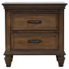 CoasterEssence 300525Q-S4 Devon - 4 Piece Queen Bedroom Set - Burnished Oak