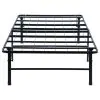 CoasterEveryday 305957T Mabel - Metal Twin Mattress Support Platform Bed - Black