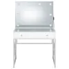 Coaster Fine Furniture 936164 Eliza - Vanity Set With Lighting & Stool - White And Chrome