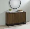 Coaster Fine Furniture 950393 Ryatt - 4 Door Engineered Wood Accent Cabinet - Dark Pine