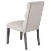 Coaster Fine Furniture 106683 Carla - Velvet Upholstered Dining Side Chair (Set of 2) - Stone