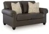 Benchcraft® 55503/38/35 Benchcraft® 55503/38/35 Roxmere - 2 Pc. - Sofa, Loveseat - Umber