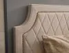 Pulaski Furniture P393-BR-K5 Pulaski Furniture P393-BR-K5 Asher Park - California King Upholstered Bed - White / Piano Brown