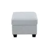 Intercon SY-OT-ASH34-SGC-C Ashbury - Ottoman - Soft Gray