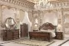 New Classic 00-2477-36N New Classic 00-2477-36N Bella Notte - Queen 6 Piece Bedroom Set (Padded Sleigh Bed, Dresser, Mirror, Chest, 2 Nightstands) - Cherry