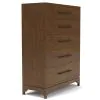 Riverside Furniture 61765 Calhoun - 5-Drawer Chest - Whiskey Oak