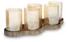 Ashley Furniture A2000856 Evereton - Candle Holder - Antique Gold Finish