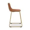 Ashley Furniture PCD373-224 Ashley Furniture PCD373-224 Ciabori - Upholstered Barstool (Set of 2) - Brown / Gold