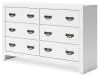 Ashley Furniture B427-31 Binterglen - Dresser - White