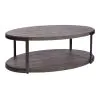 Liberty Furniture 960-OT1012 Modern View - Oval Cocktail Table - Dark Gray