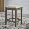 Liberty Furniture 615-OT9001 Americana Farmhouse - Upholstered Console Stool - Dusty Taupe