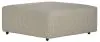 Jackson Furniture Industries 18012-2534/16 Searsport - Castered Cocktail Ottoman - Cement / Tan
