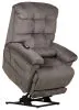 Jackson Furniture Industries 4892-1792/28-2792/28 Longevity - Fabric Power Lift Reclining With Dual Motor / Zero Gravity Trendelenburg / Xtra Comfort Extended Ottoman - Graphite