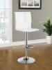 CoasterEveryday 122089 Ashbury - Upholstered Adjustable Bar Stool (Set of 2) - White
