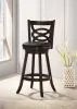 CoasterEssence 101930 Calecita - Wood Swivel Bar Stool (Set of 2) - Cappuccino