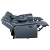 Coaster Fine Furniture 610271 Sloane - Upholstered Padded Arm Reclining Sofa - Blue