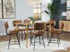 Coaster Fine Furniture 110578-S7C Partridge - 7 Piece Counter Dining Set - Sheesham And Camel
