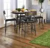 Furniture of America CM3370RPT Mullane - Counter Height Table - Weathered Gray / Rustic Dark Oak