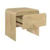 New Classic T3518N-20 Mara - One Drawer End Table / Bedside Table - Natural