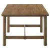 Coaster Fine Furniture 108571 Crestmore - Rectangular Wood Dining Table - Walnut