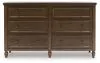 Benchcraft® B787-31 Sturlayne - Dresser - Brown