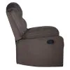 New Classic U1816-25-BRN New Classic U1816-25-BRN Willow - Console Loveseat With Dual Recliners - Brown