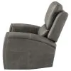 Coaster Fine Furniture 603433PPP Brickston - Triple Power Swivel Glider Recliner - Charcoal