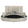 Coaster Fine Furniture 360111KEB1 Sonya - King Headboard, Box 1 of 5 - Ivory