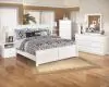 Ashley Furniture B139-91 Bostwick Shoals - One Drawer Night Stand - White