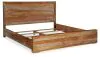 Ashley Furniture B790B4 Dressonni - King Panel Bed - Brown
