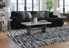 Ashley Furniture 98103S16 Ashley Furniture 98103S16 Midnight-Madness - 3-Piece Sectional With Raf Corner Chaise And Armless Chair - Onyx